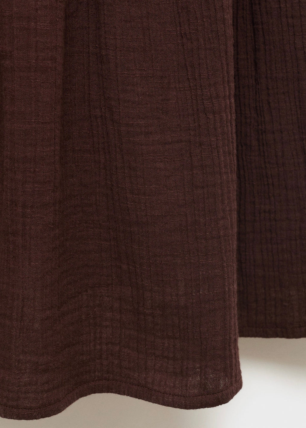 Robe Coton Décolleté En V