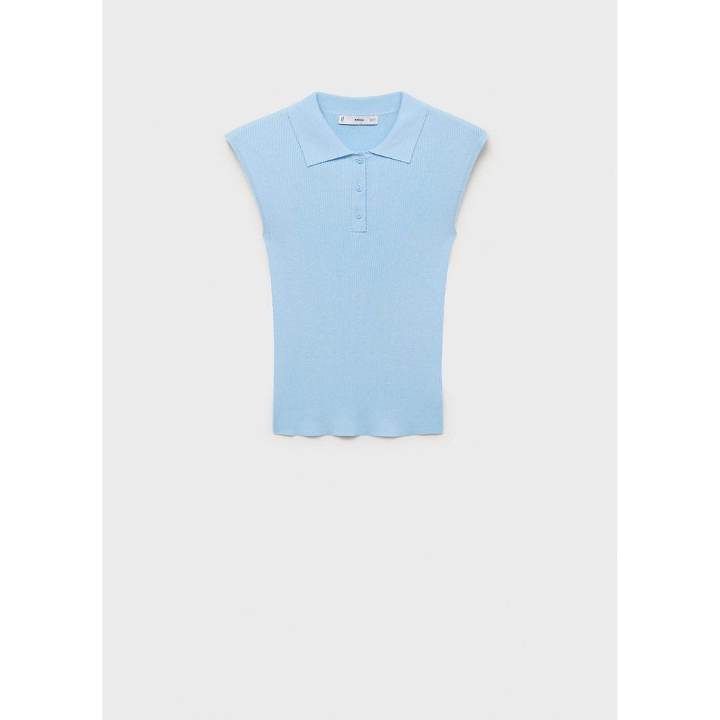 Top Maille Col Polo