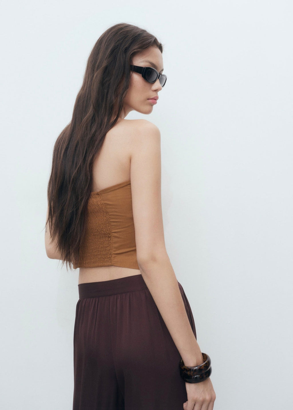 Haut Bustier Asymétrique