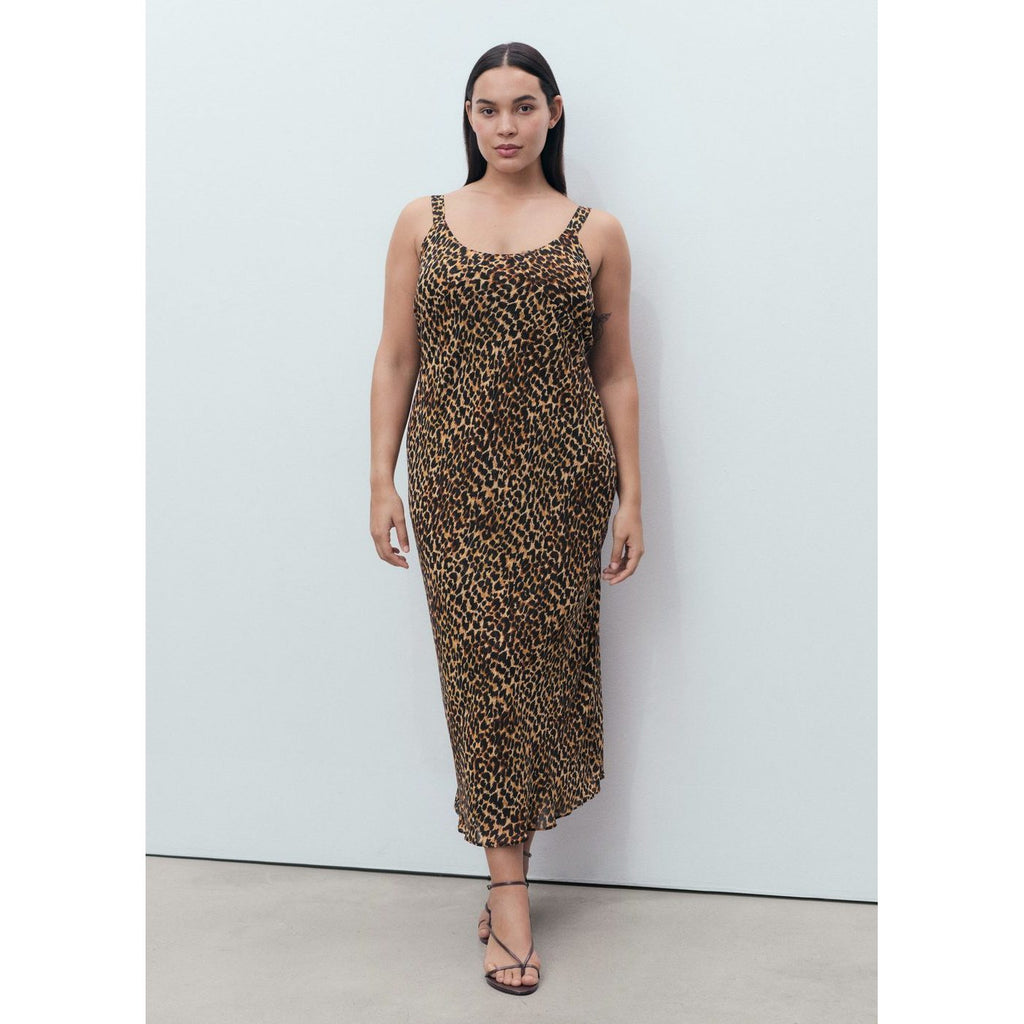 Robe Midi Léopard
