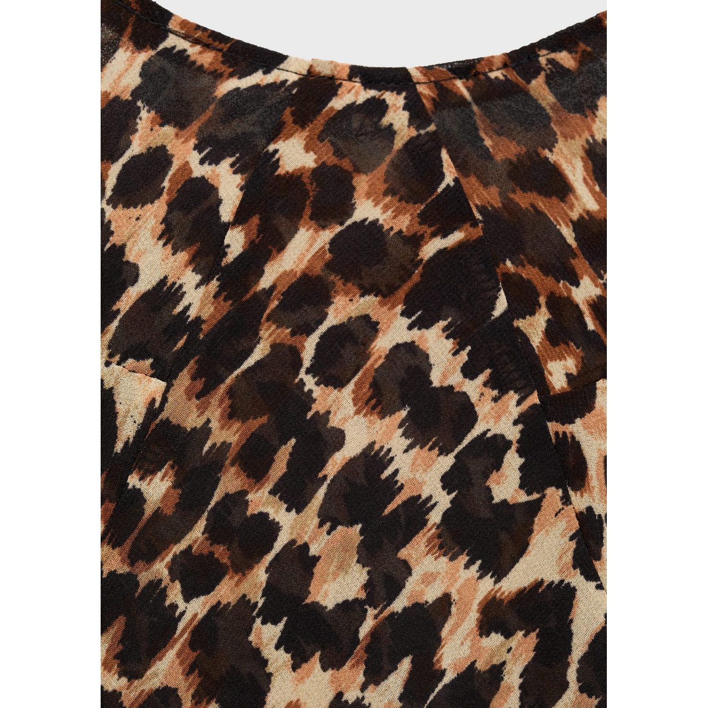 Robe Midi Léopard