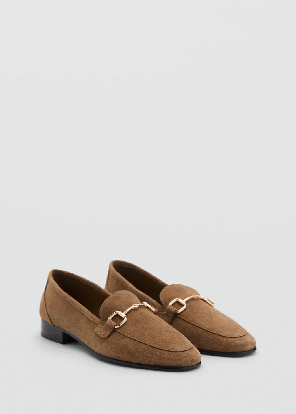 Mocassins En Daim À Boucle