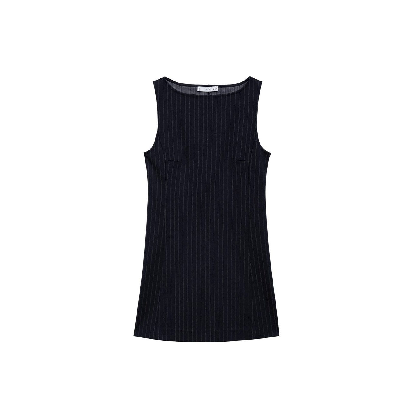 Robe Col Bateau À Rayures Tennis