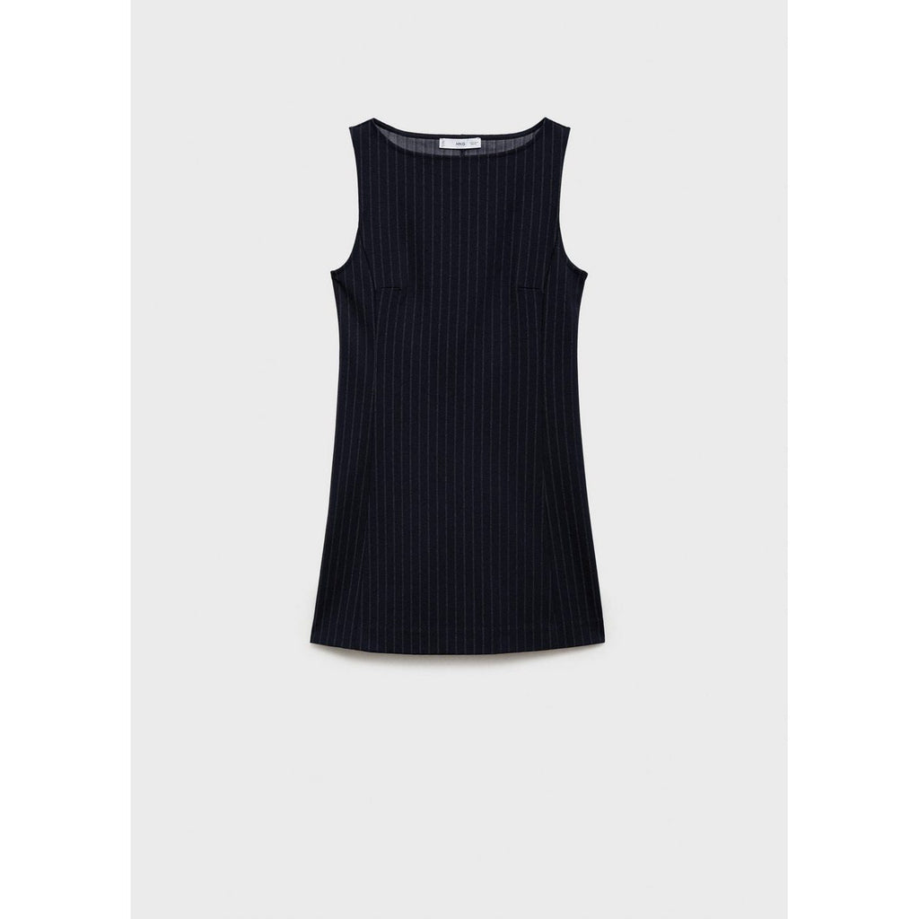 Robe Col Bateau À Rayures Tennis