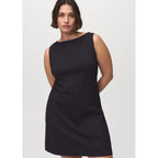 Robe Col Bateau À Rayures Tennis