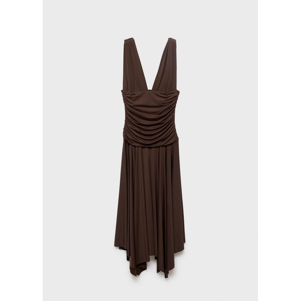 Robe Longue Motif Combiné