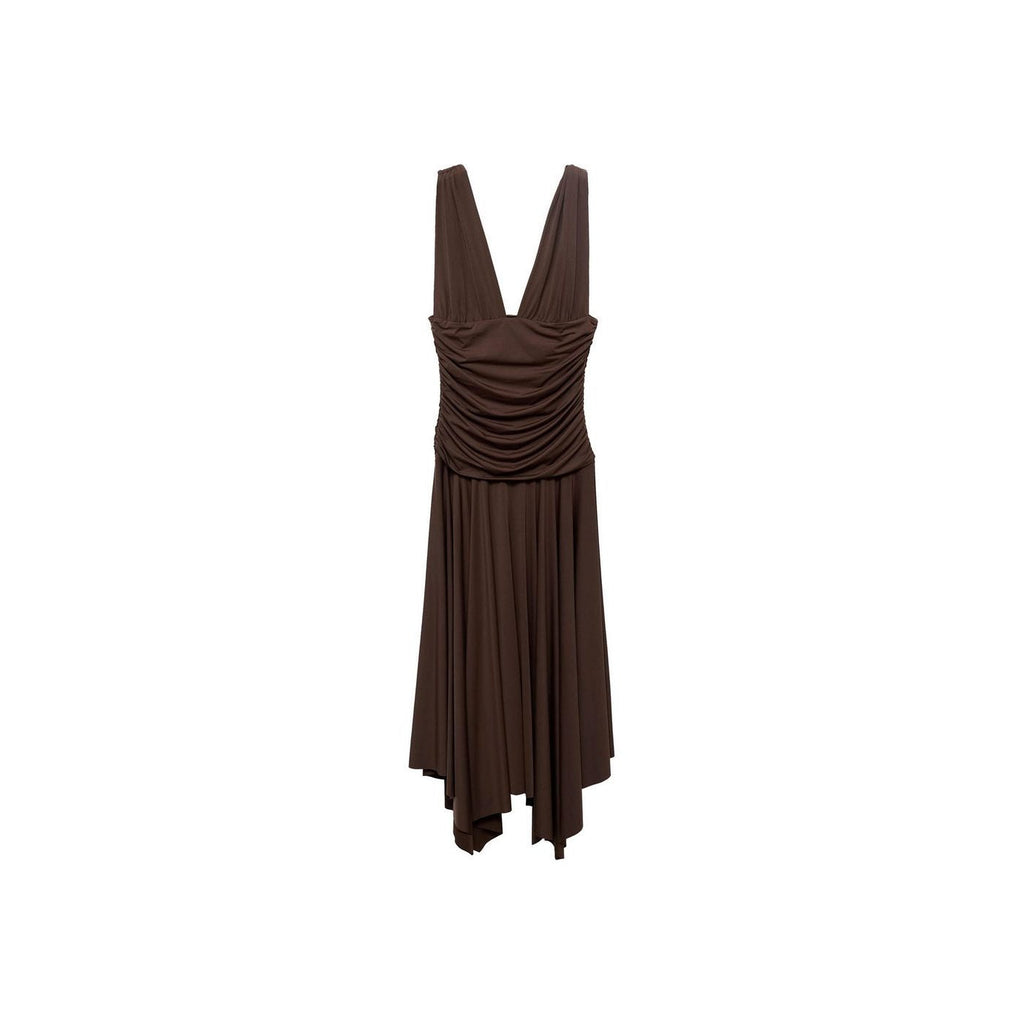 Robe Longue Motif Combiné