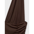 Robe Longue Motif Combiné