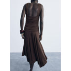 Robe Longue Motif Combiné