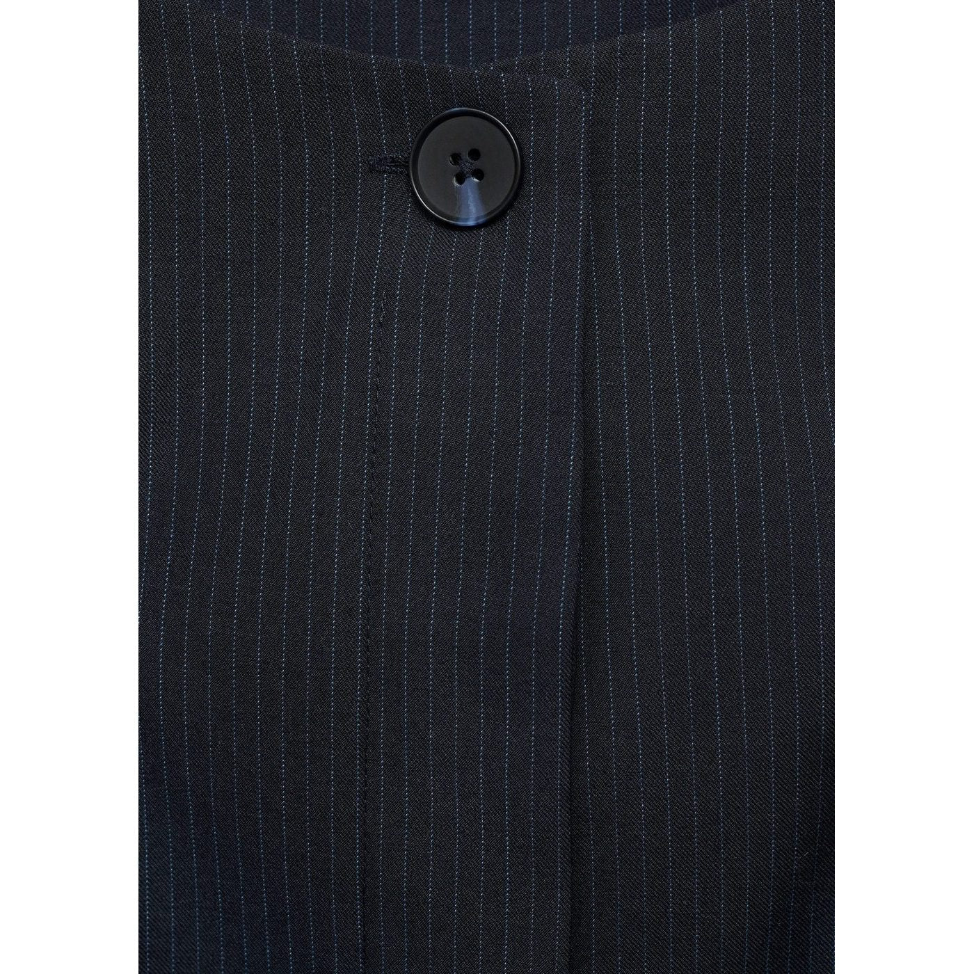 Robe À Rayures Tennis Avec Boutons Dissimulés