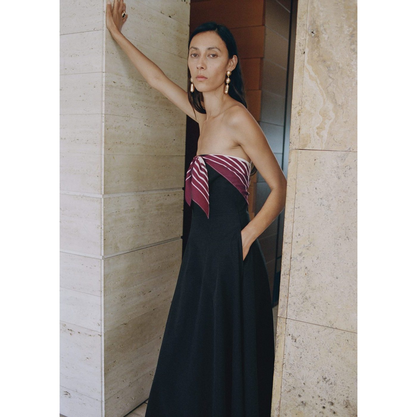 Robe Longue Bustier