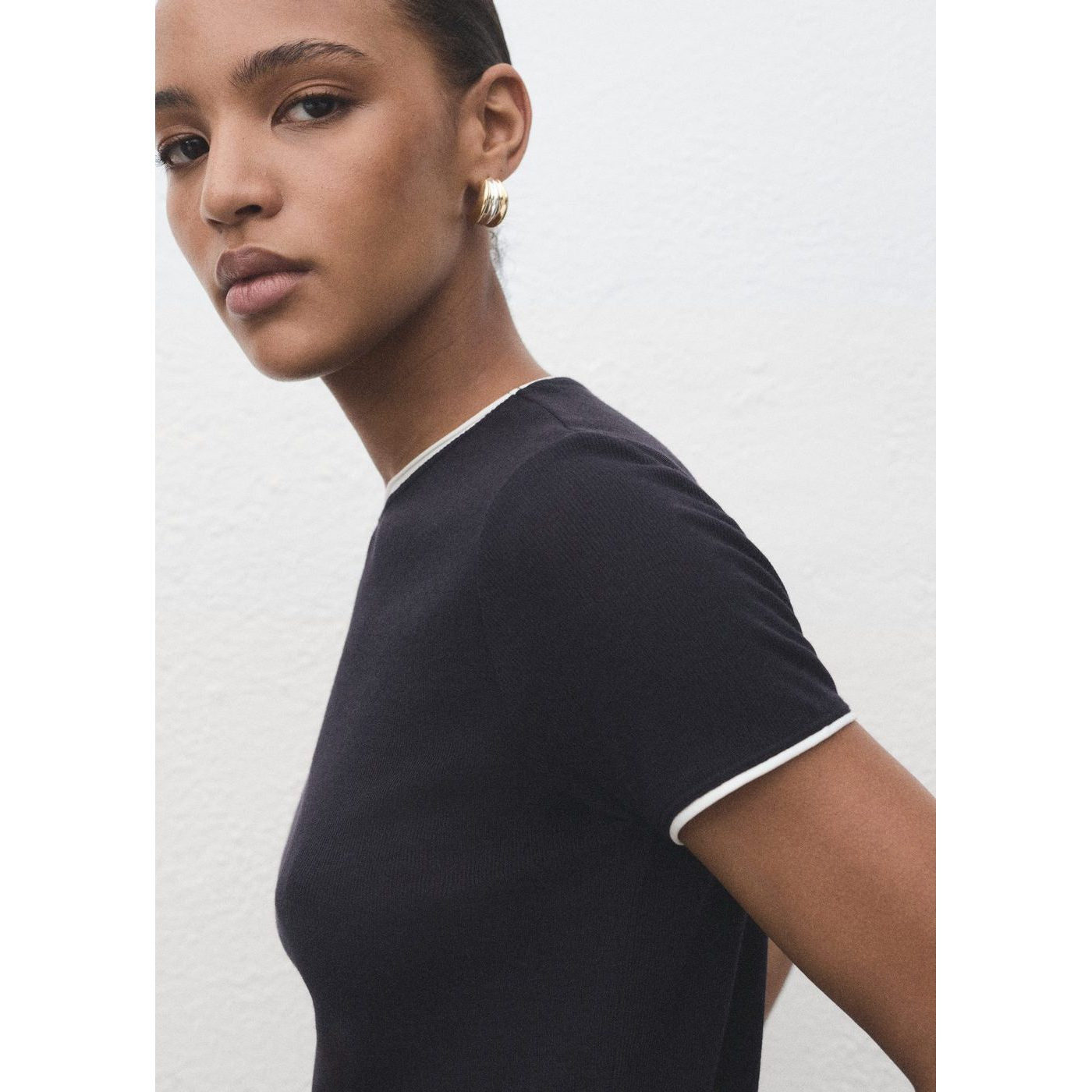 T-Shirt Coton Combiné