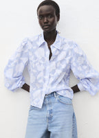 Chemise Rayée Avec Détails Brodés