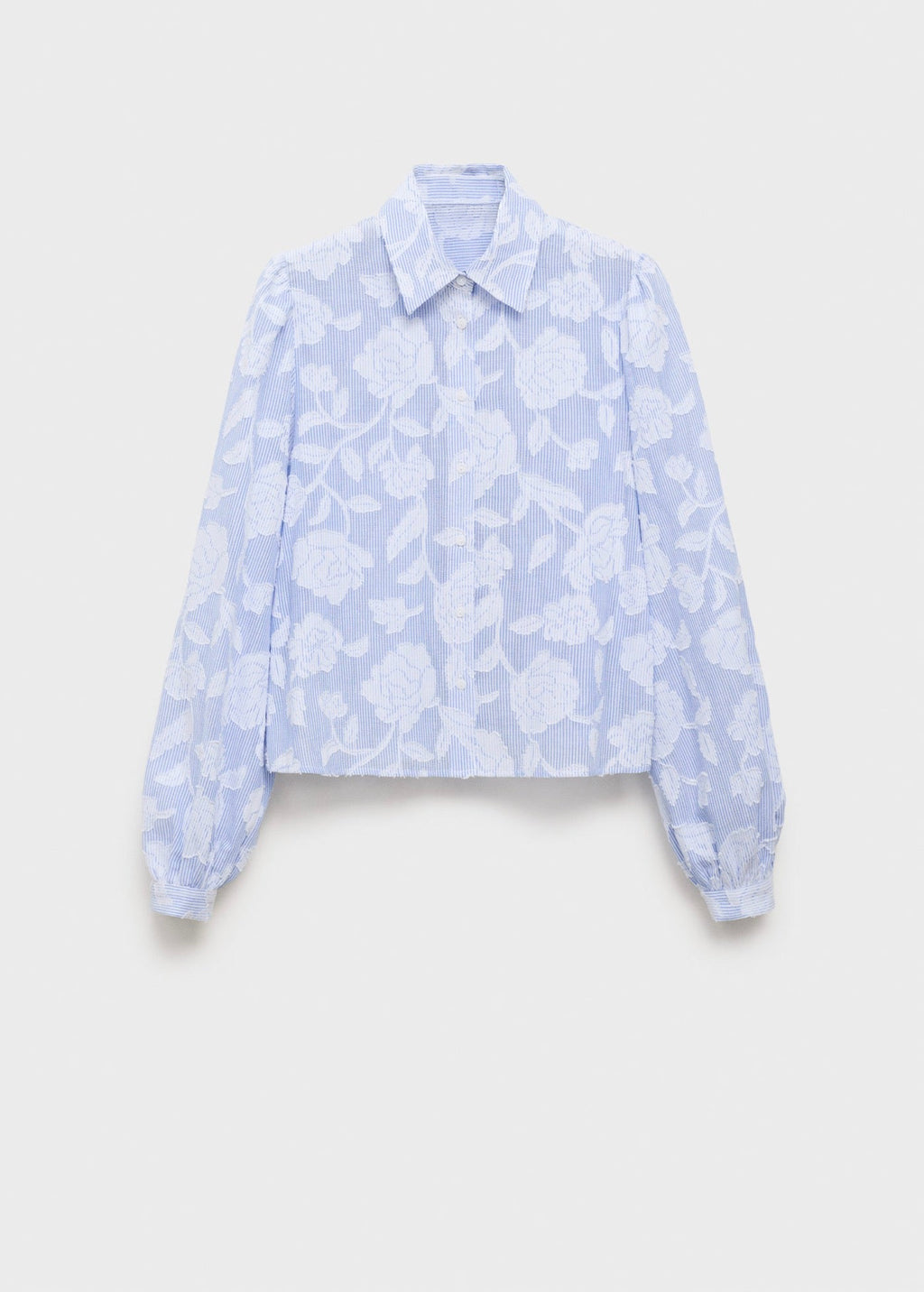 Chemise Rayée Avec Détails Brodés