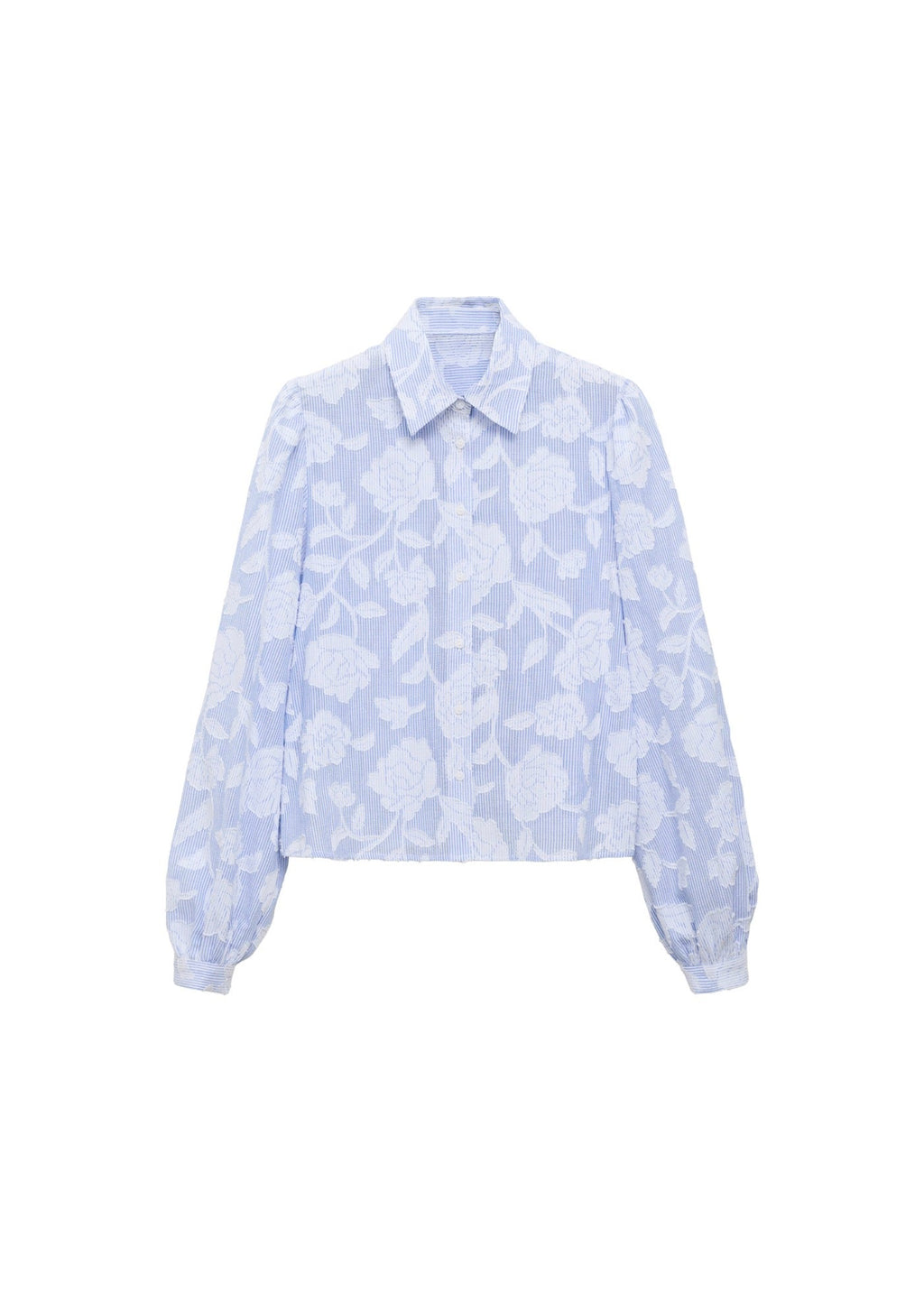 Chemise Rayée Avec Détails Brodés