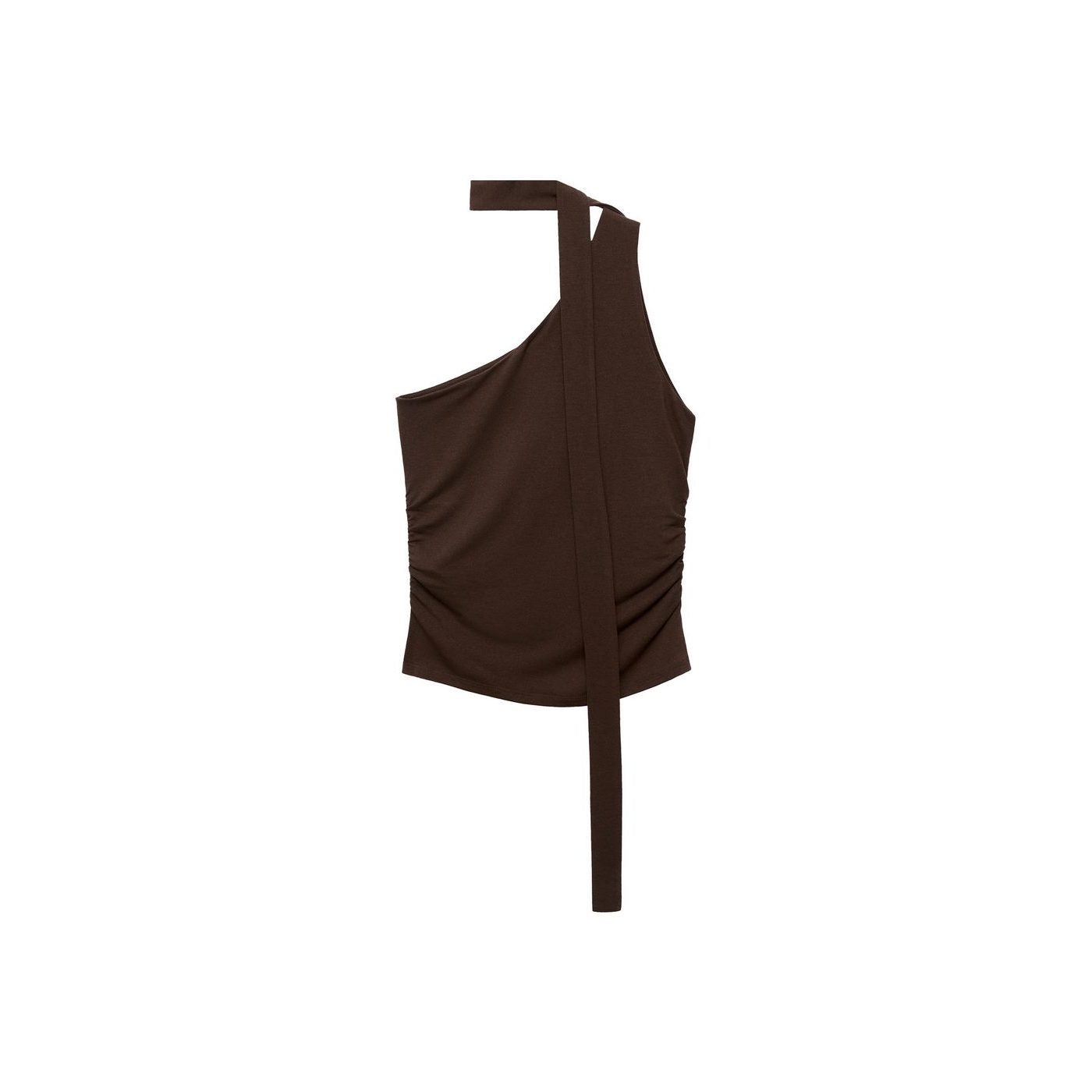 Top Asymétrique Foulard