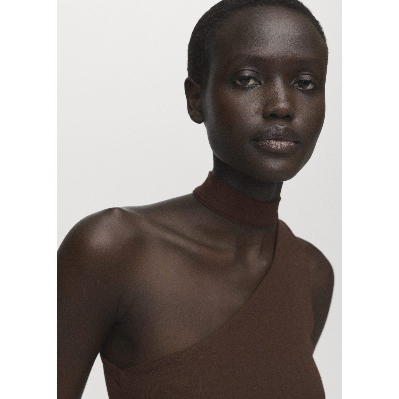 Top Asymétrique Foulard