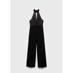 Combinaison Col À Emmanchures Américaines Et Foulard