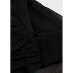 Combinaison Col À Emmanchures Américaines Et Foulard