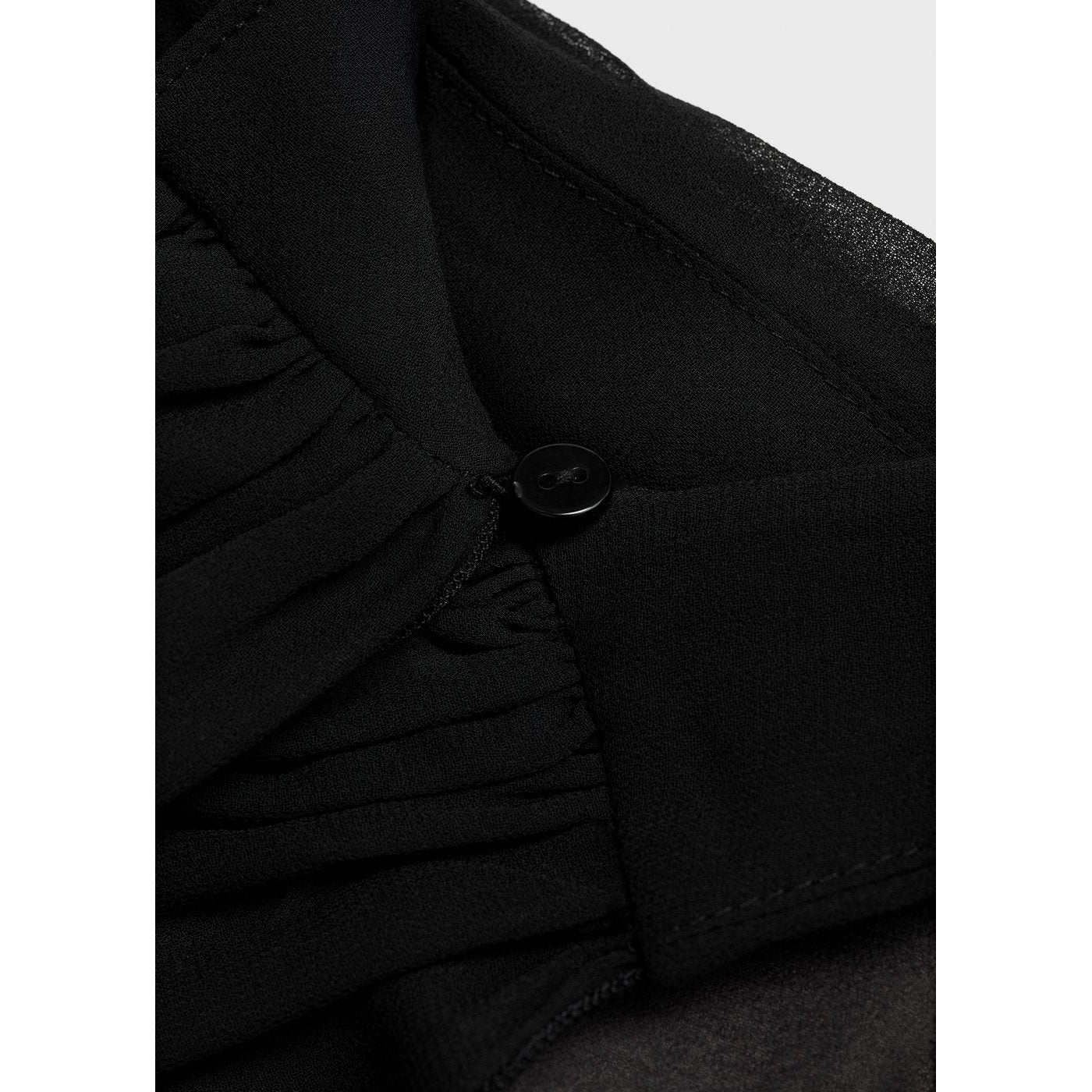 Combinaison Col À Emmanchures Américaines Et Foulard