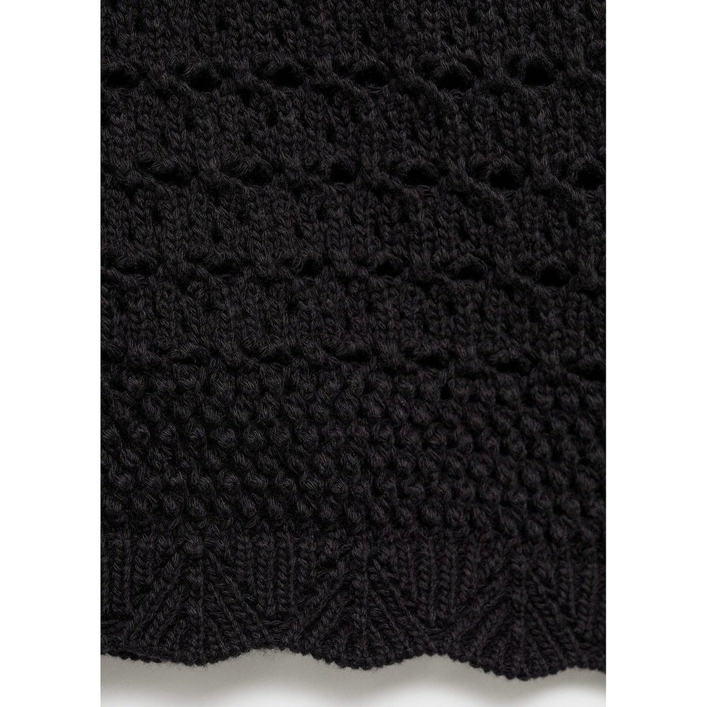 Cardigan Crochet Manches Courtes