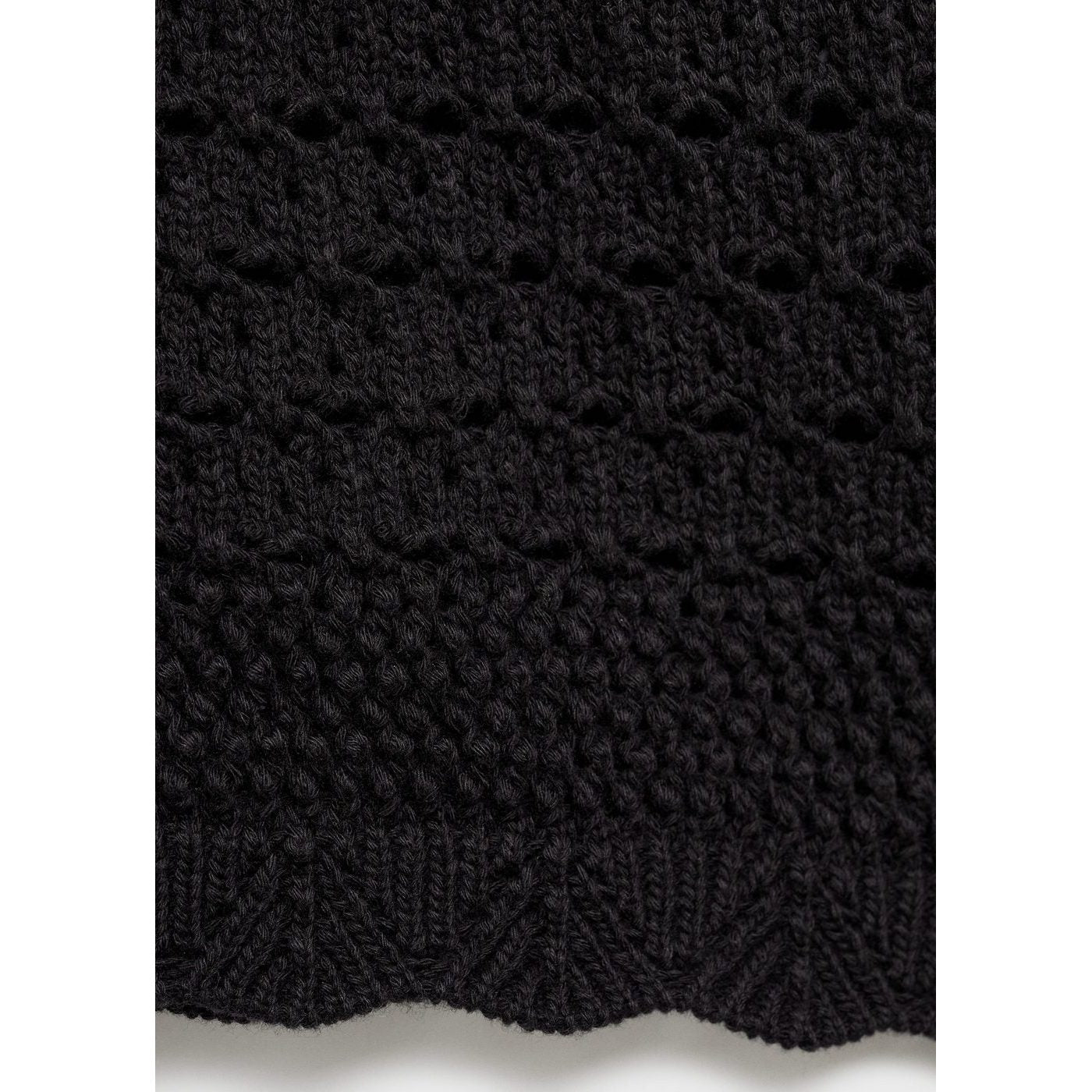 Cardigan Crochet Manches Courtes
