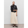 Pleated Midi-Skirt