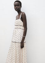 Robe Midi Plumetis