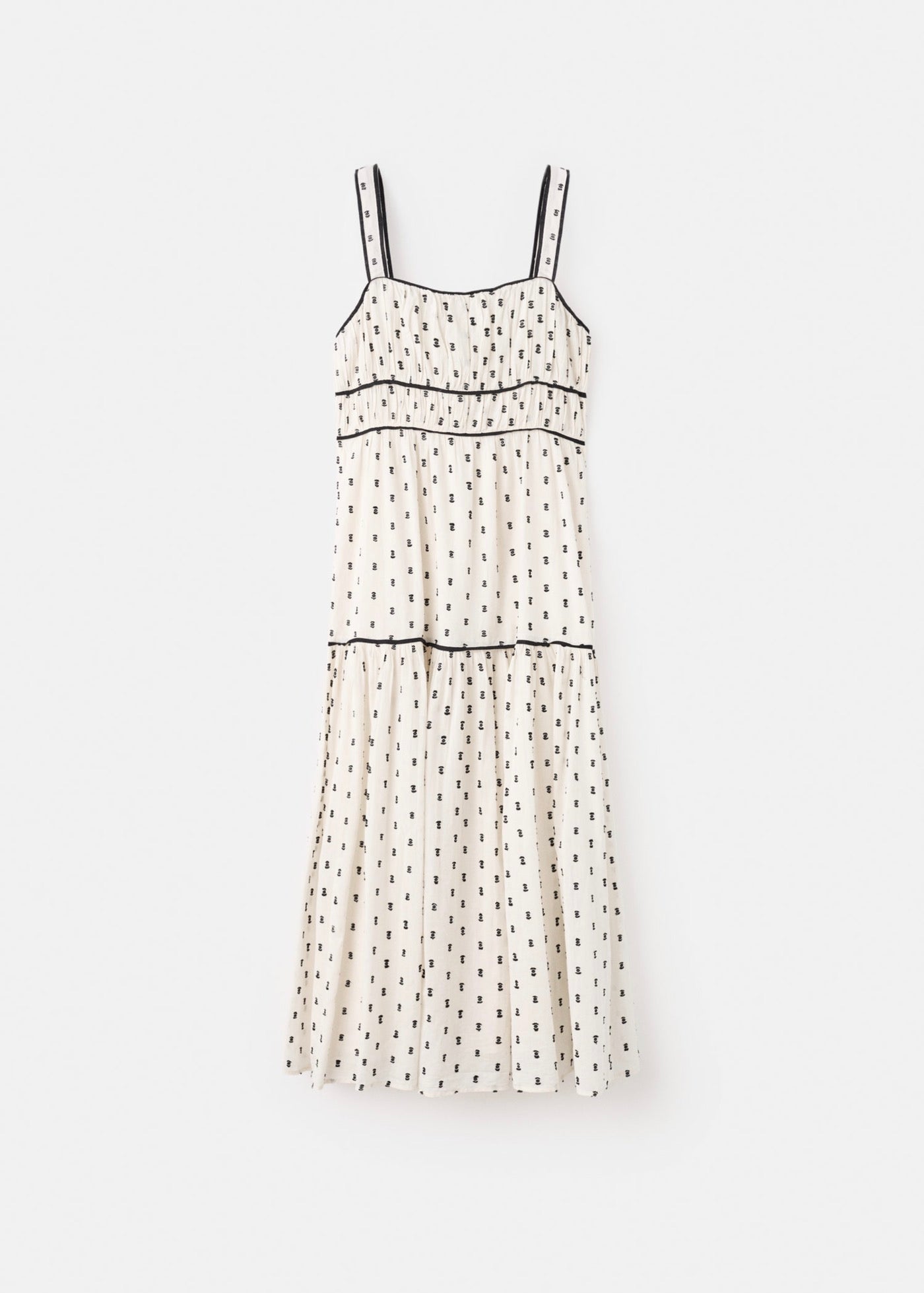 Robe Midi Plumetis
