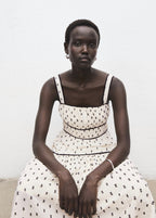 Robe Midi Plumetis