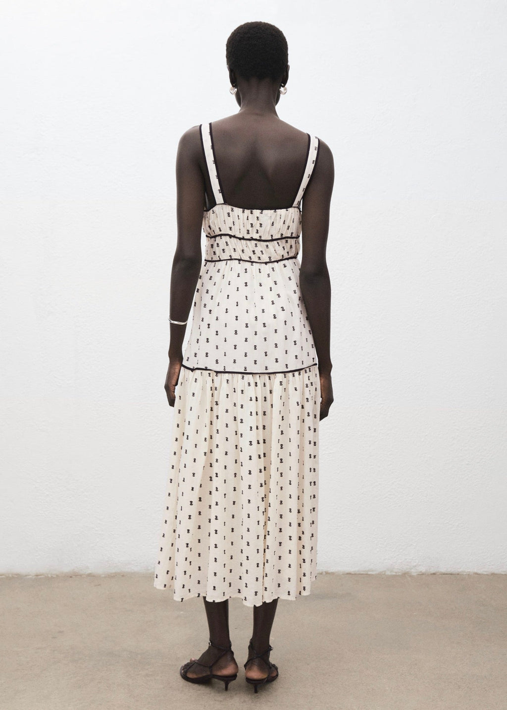 Robe Midi Plumetis