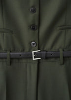Combinaison Style Tailleur Avec Ceinture