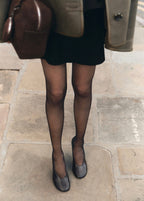 Chaussures À Talon En Cuir Bout Pointu