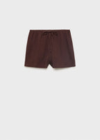 Short Coton Avec Cordon