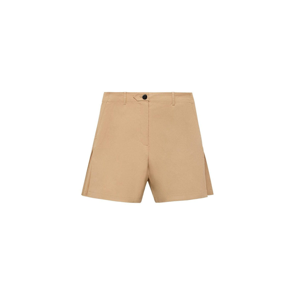 Short Droit À Plis
