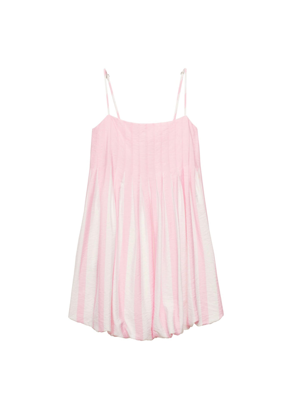 Robe Coupe Ballon À Rayures