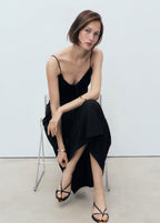 Robe Longue Encolure