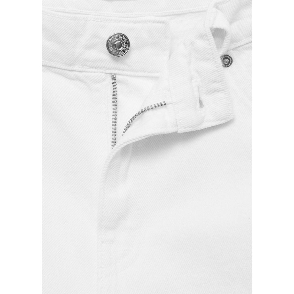 Bermuda Denim Bas Effiloché