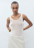 Top Crochet Bretelles