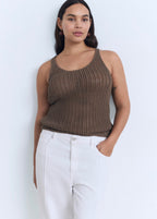 Top Crochet Bretelles