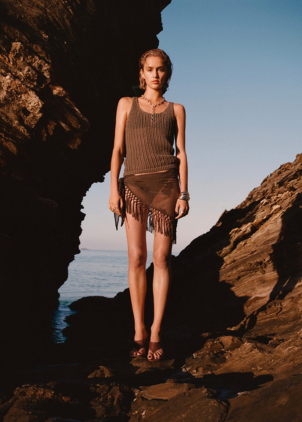 Top Crochet Bretelles
