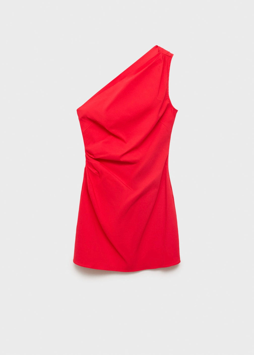 Robe Asymétrique Froncée