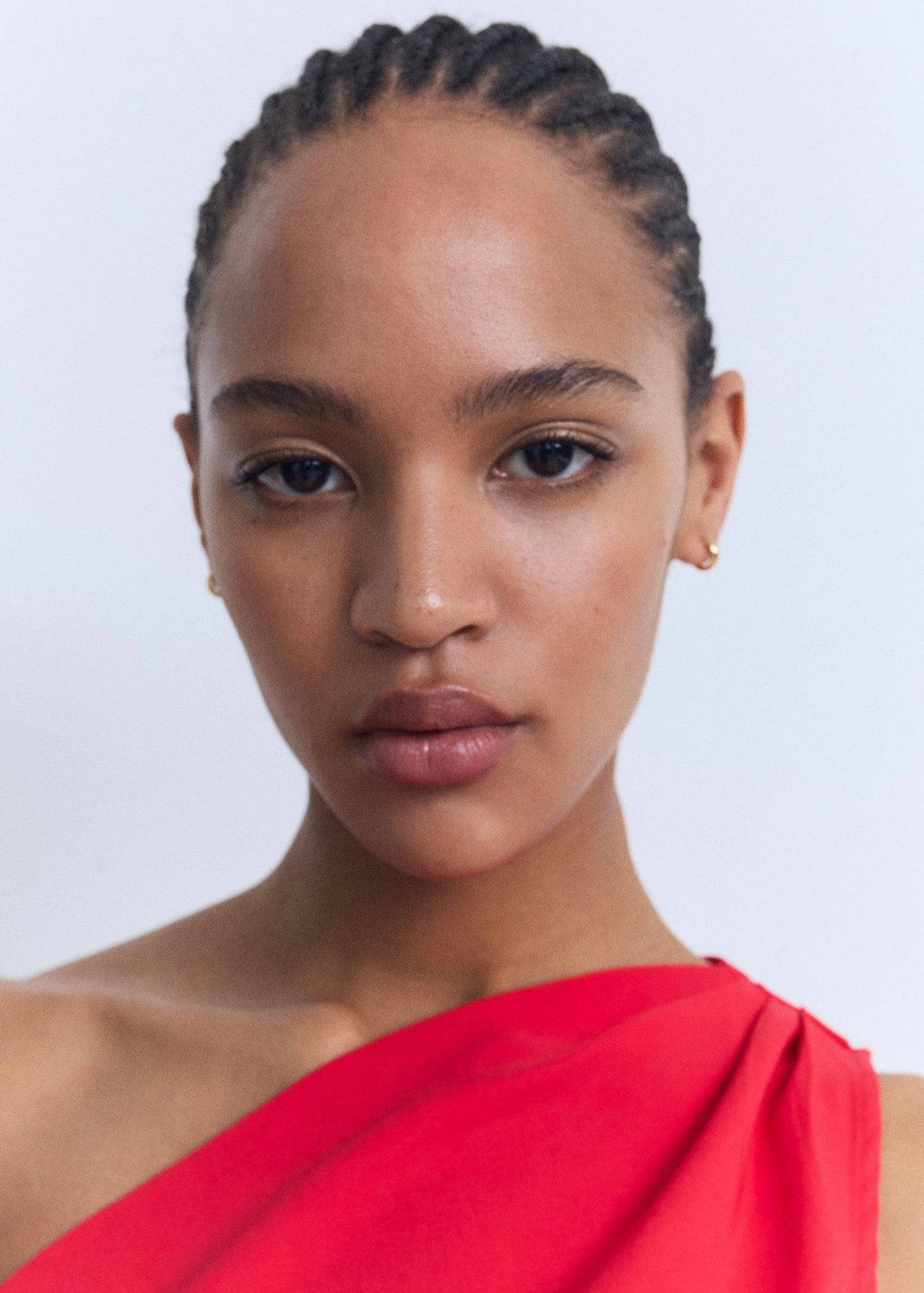 Robe Asymétrique Froncée
