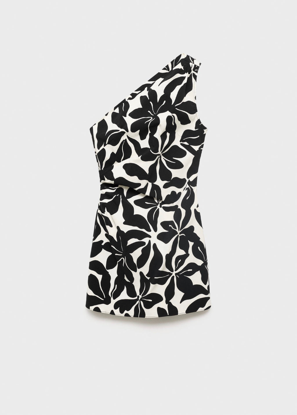 Robe Asymétrique Froncée