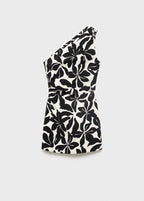 Robe Asymétrique Froncée