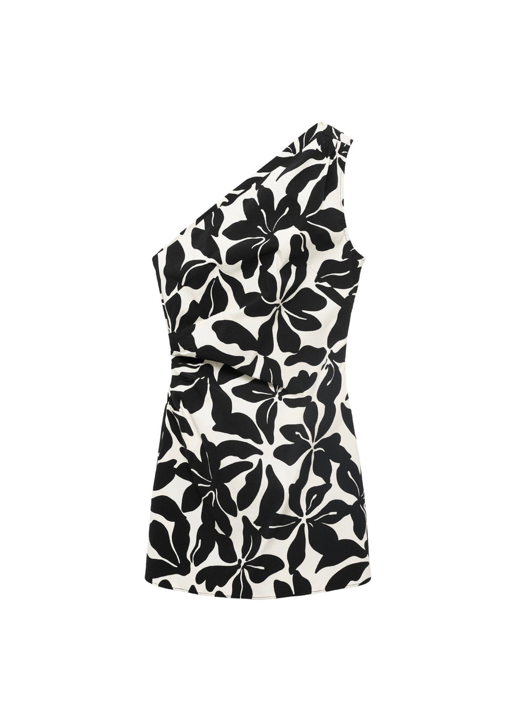 Robe Asymétrique Froncée