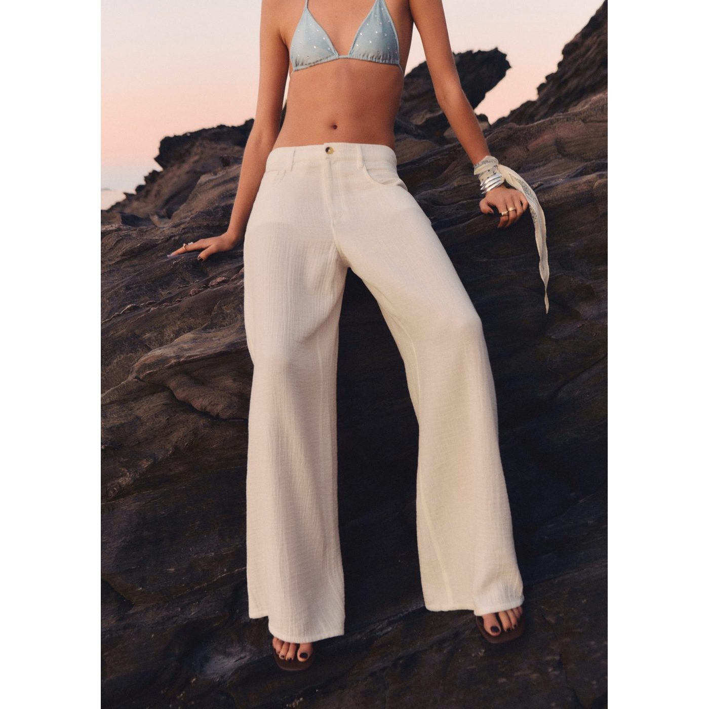 Pantalon Droit Coton