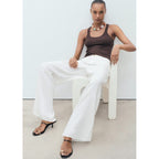 Pantalon Droit Coton