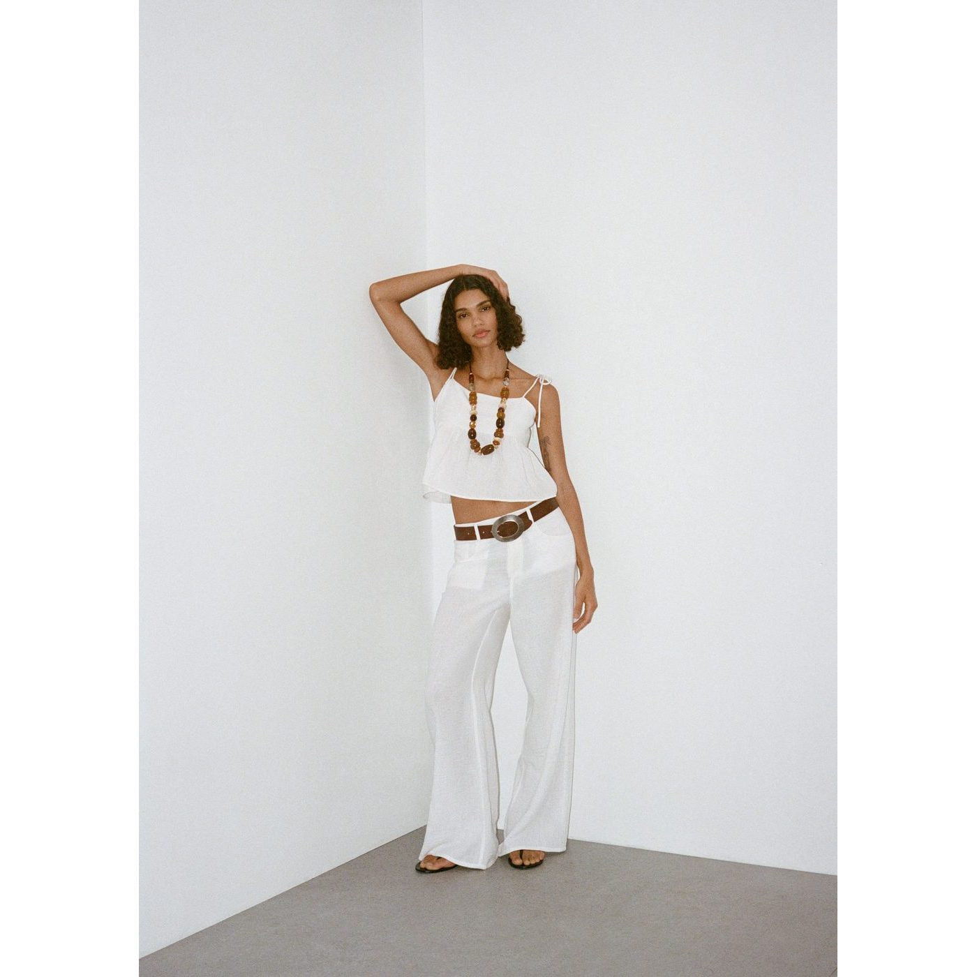 Pantalon Droit Coton