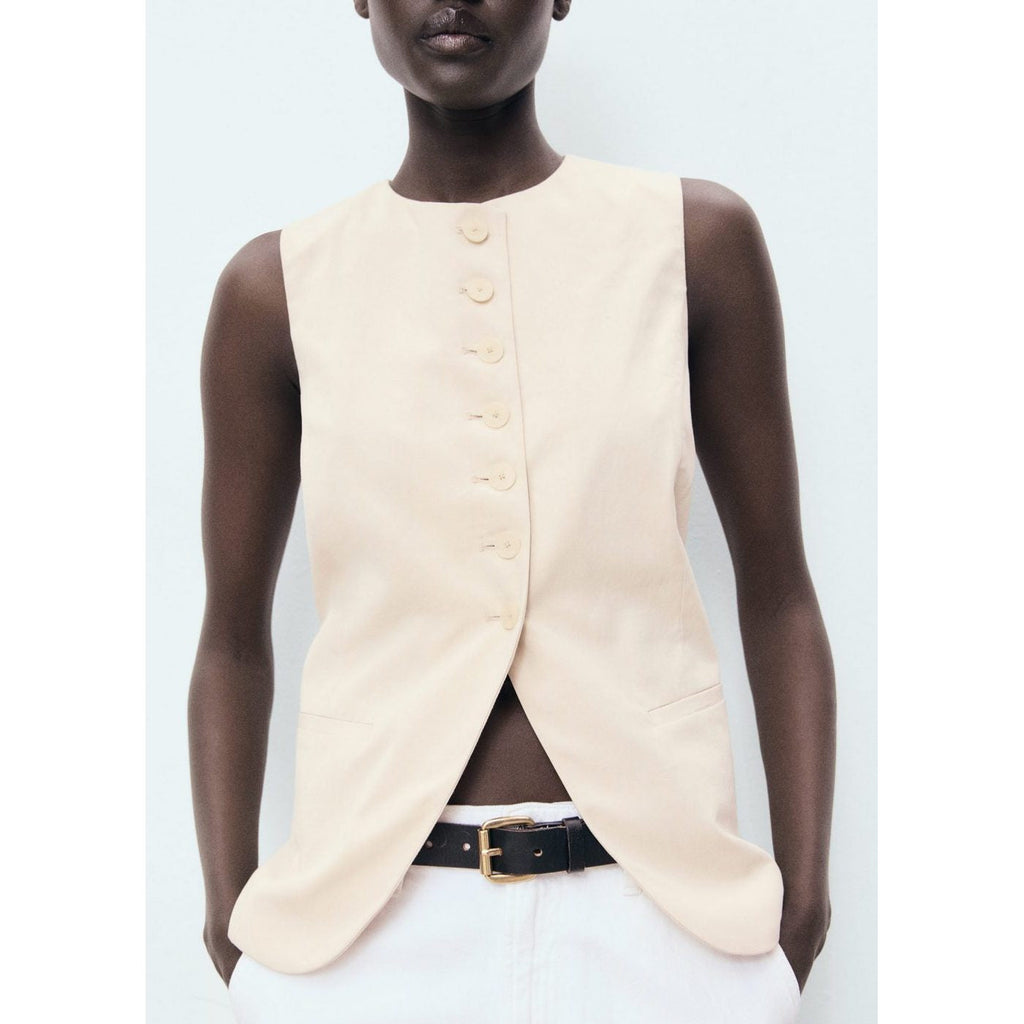 Gilet Costume Boutons